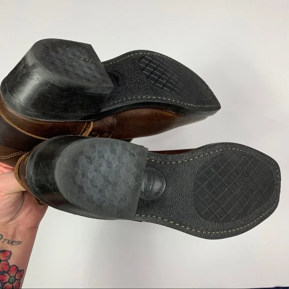 Frye Brown Ankle Boots & Booties - Picture 5 of 7